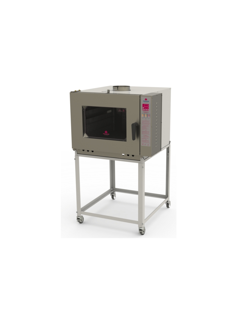 FORNO TURBO A GÁS PARA 5 ESTEIRAS 58X70 CM - PRP 5000 - PROGÁS