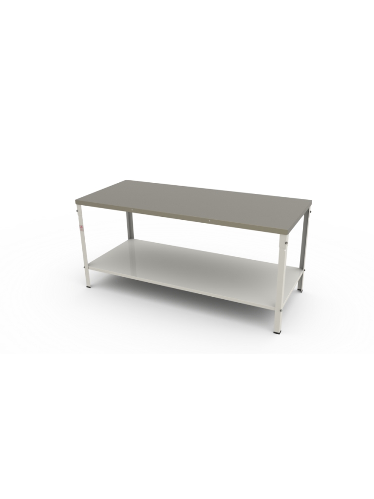 MESA PANIFICADORA 1,90 X 0,90 - C/ PRATELEIRA INFERIOR - M 190 - BRAESI