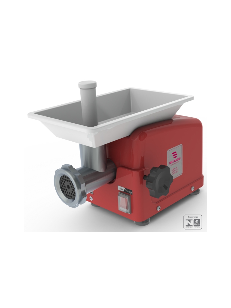 MOEDOR DE CARNE BOCA 05 - BMC 05 - BIVOLT 1/4CV - BRAESI
