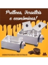 DERRETEDEIRA PROFISSIONAL 2 CUBAS DE 5KG CADA - 220V - MARCHESONI
