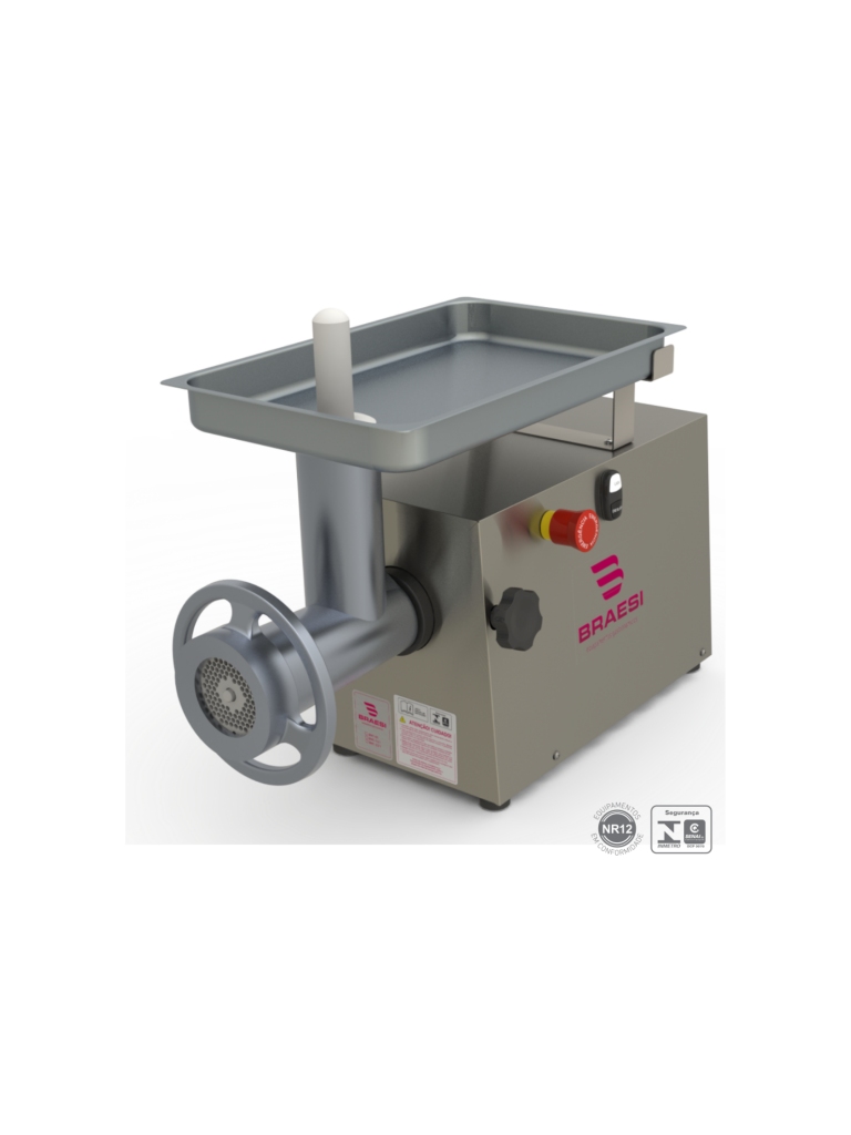 MOEDOR DE CARNE BOCA 22 - BMC 22 - BIVOLT - 1.25CV - BRAESI