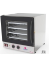 FORNO TURBO ELÉTRICO ANALÓGICO - PRP 004  FAST OVEN - 220V - PRETO - PROGÁS