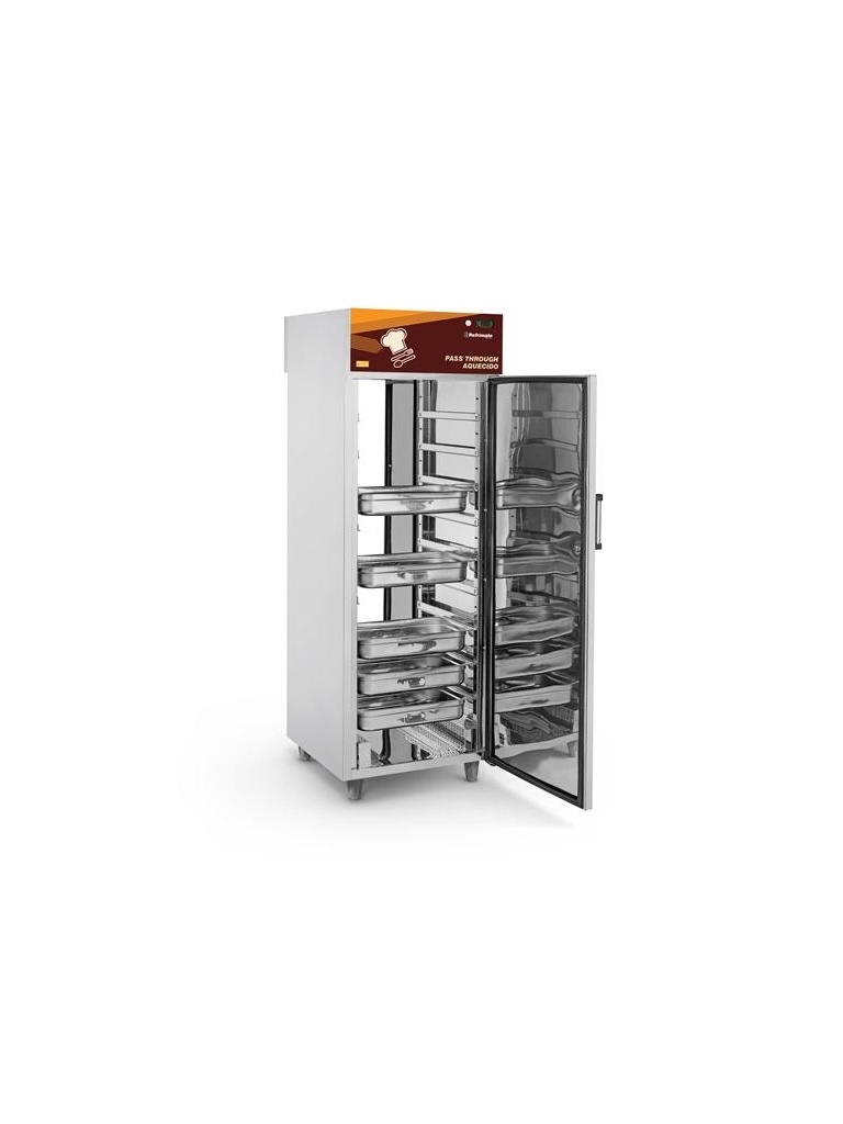 PASS THROUGH AQUECIDO PTA600 LITROS PARA 18 GNS- 220V - REFRIMATE
