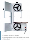 SERRA FITA DE MESA LÂMINA 1,80 COM MOEDOR BOCA 8 - MOTOR 1/2CV BIVOLT - DELTA GRILL