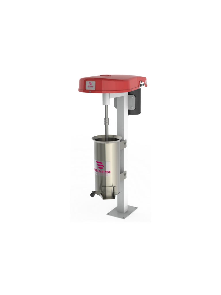 DESPOLPADEIRA DE FRUTAS INDUSTRIAL 10 LITROS - MOTOR 1/2 CV - BIVOLT - COM 3 PENEIRAS - DES -10 - BRAESI