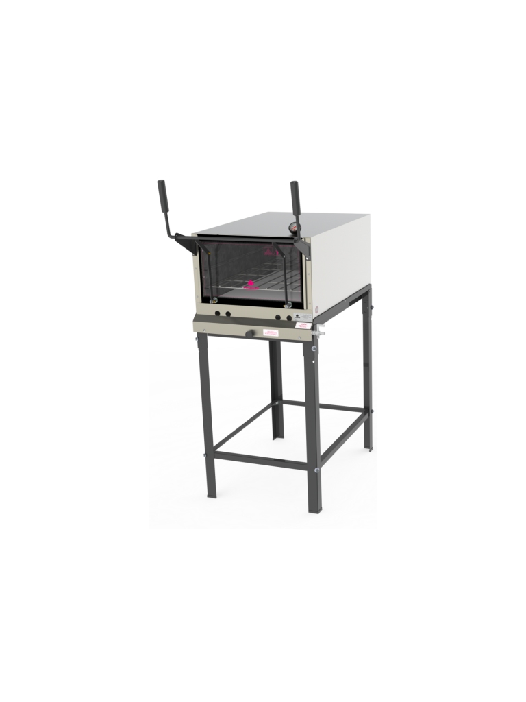 FORNO REFRATÁRIO A GÁS (46 X 78 CM) 100 LITROS - INOX -PRP 800 - S/ KIT GÁS - PROGÁS