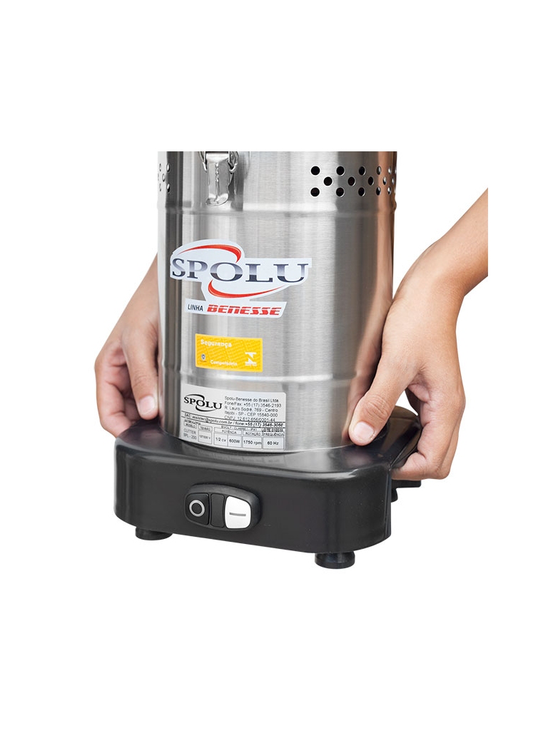 CUTTER / CORTADOR DE ALTO RENDIMENTO 4 LITROS - 1/2CV - BIVOLT - SPOLU