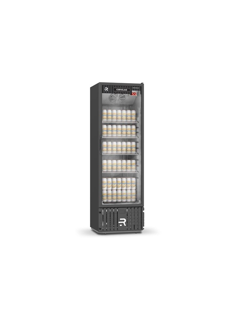 VISA COOLER CERVEJA 400 LITROS - PORTA DE VIDRO - VCC400V - 220V - PRETO - REFRIMATE