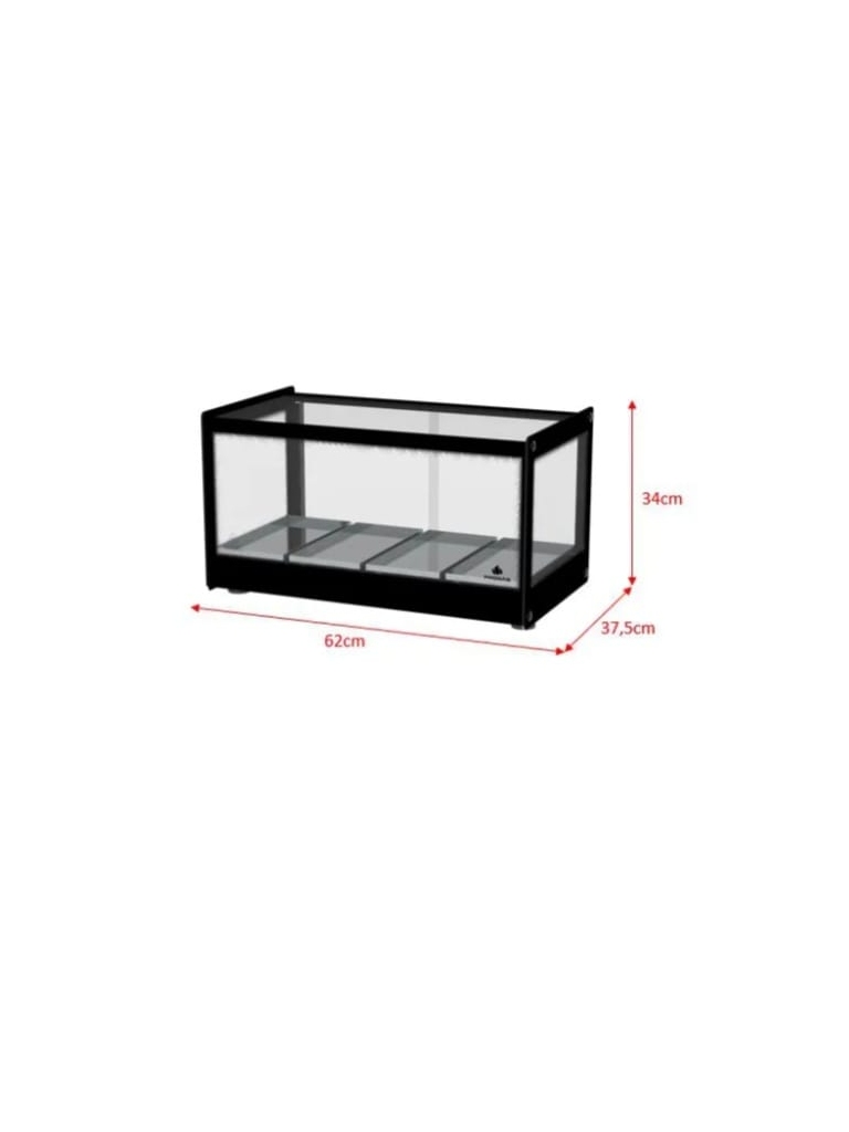 ESTUFA RETA ELÉTRICA 4 BANDEJAS 220V. - PRVR 40 - PROGÁS 