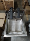 FRITADEIRA ELÉTRICA ÓLEO COM GABINETE - 5.000 W - 18 LITROS - 220V - RENCO