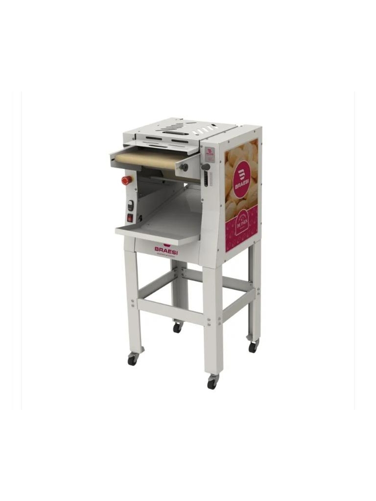 MODELADORA DE PÃO 350MM COM PEDESTAL - MB 35 G3 - BIVOLT - BRAESI